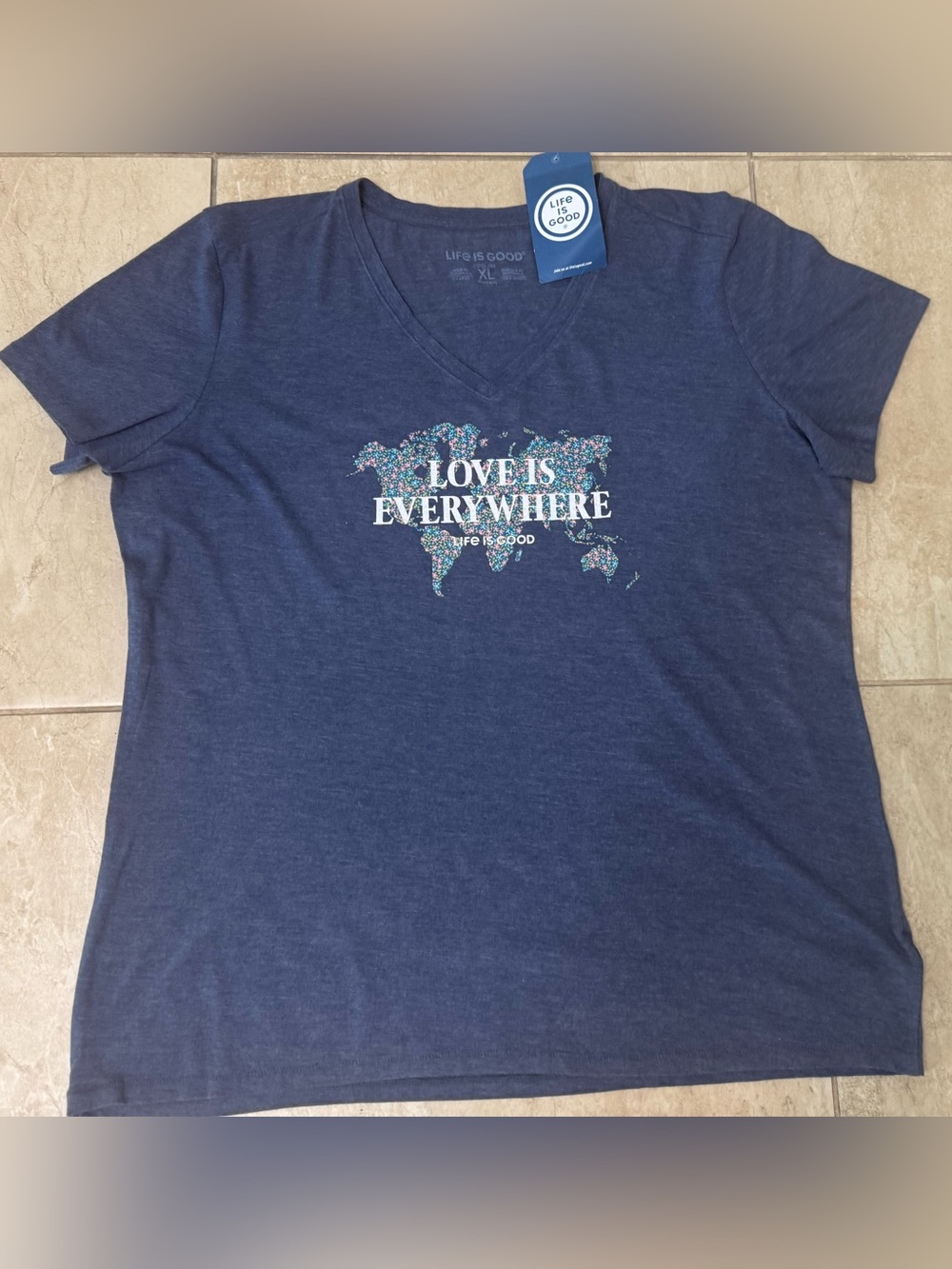 Life Is Good Love Is Everywhere Tee - Picture 4 of 5